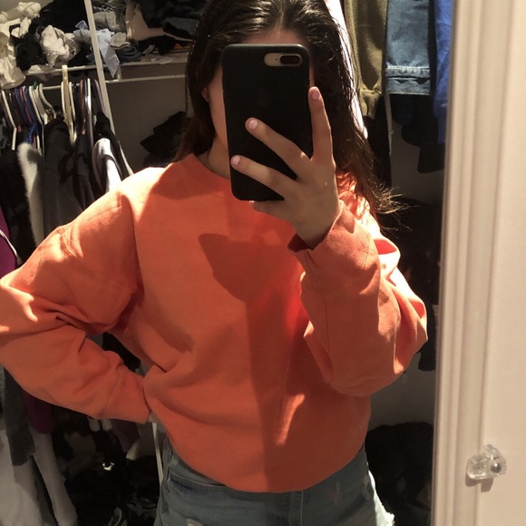 Urban Outfitters Coral Sweatshirt - Picture 1 of 3